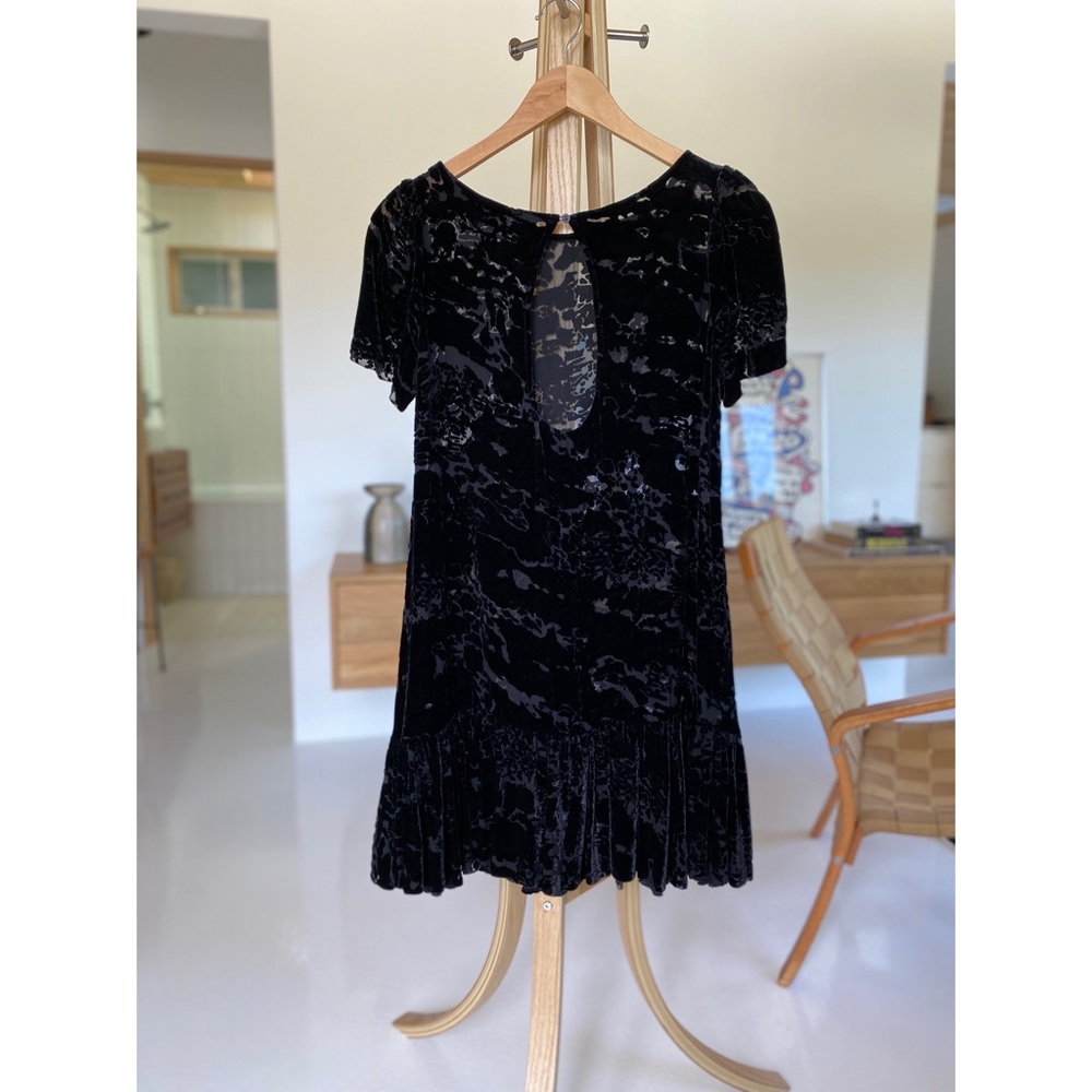 ALL SAINTS Velvet Burnout Dress